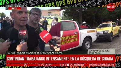 B&uacute;squeda de Chiara Barrios: los trabajos que se desarrollaron y c&oacute;mo continuar&aacute;n